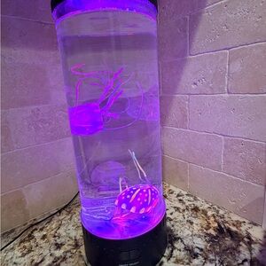 Brewish Jellyfish lamp, 16 color options, Night Light, fun home decor.